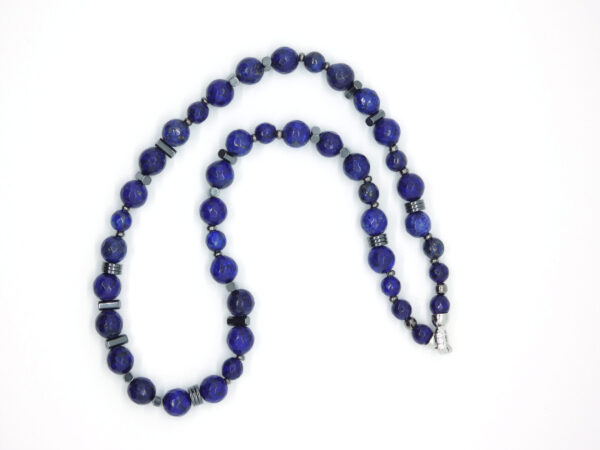 Halsketting met lapis lazuli Edelstenen