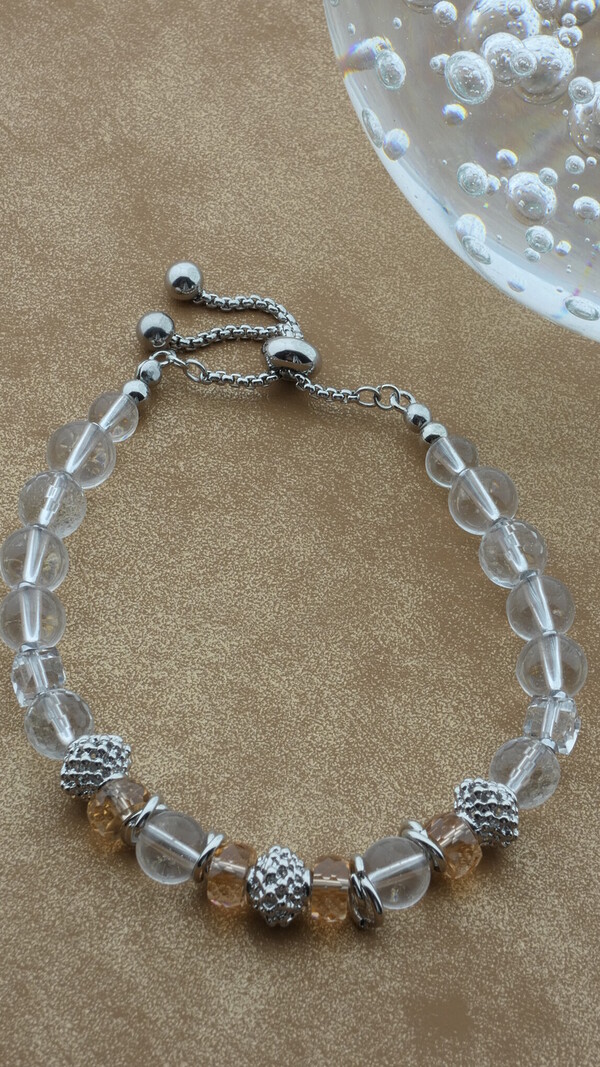 Armband met bergkristal - Afbeelding 2